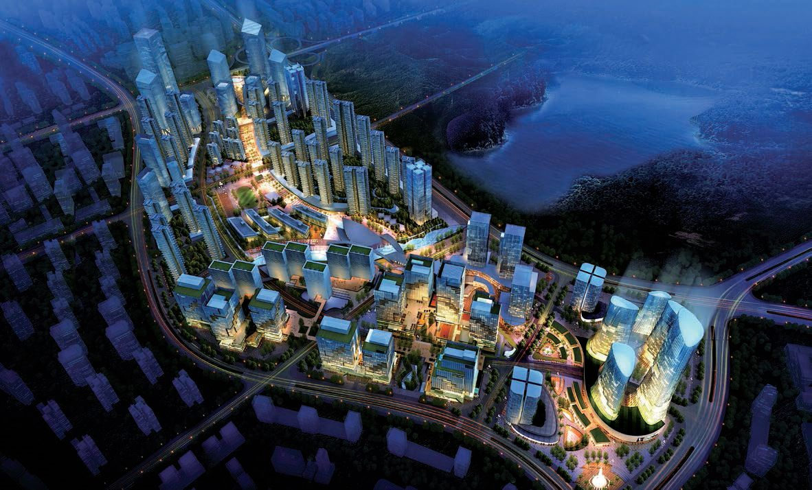 同房智慧谷城市數字沙盤