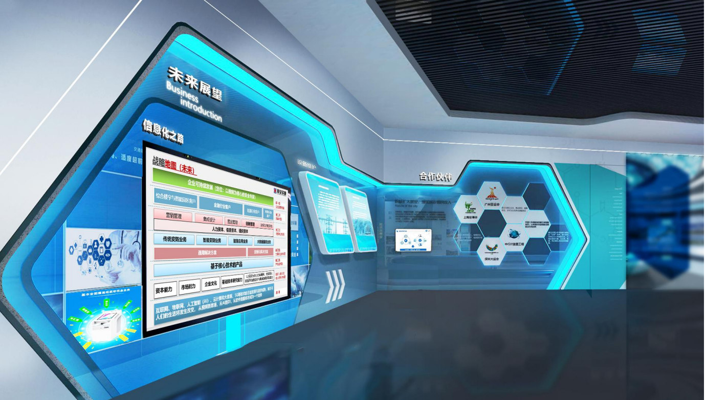 履安實(shí)業(yè)多媒體展廳3D體驗(yàn)中心