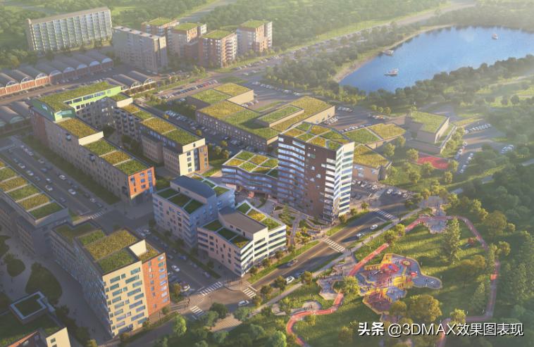 智慧房產大數據3D可視化系統（關于3DMAX效果圖表現）