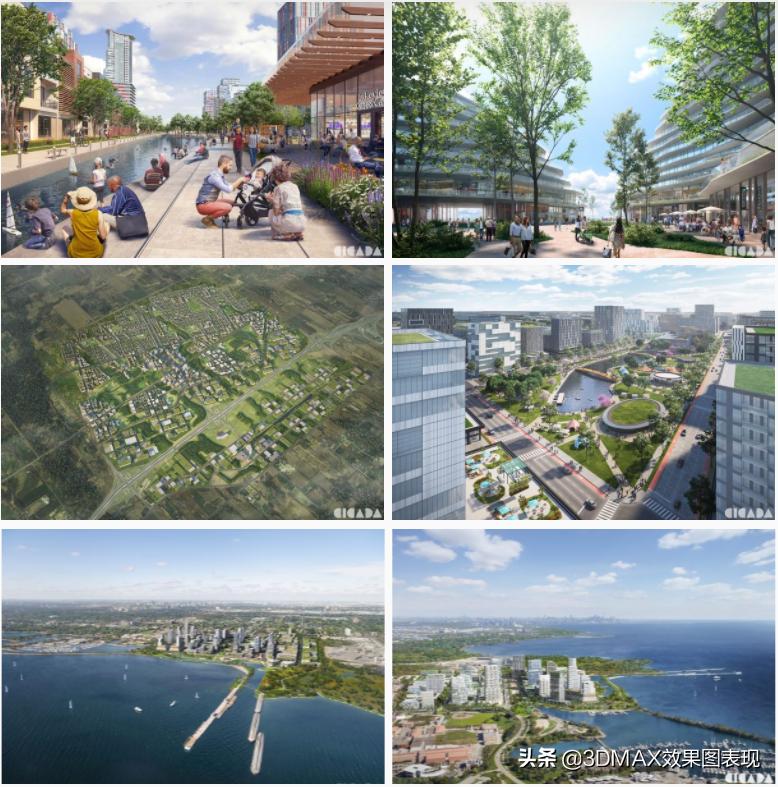 智慧房產大數據3D可視化系統（關于3DMAX效果圖表現）