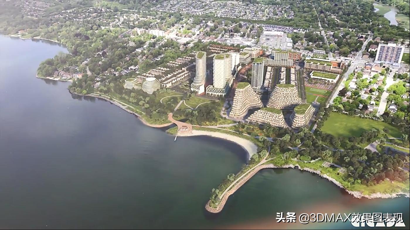 智慧房產大數據3D可視化系統（關于3DMAX效果圖表現）
