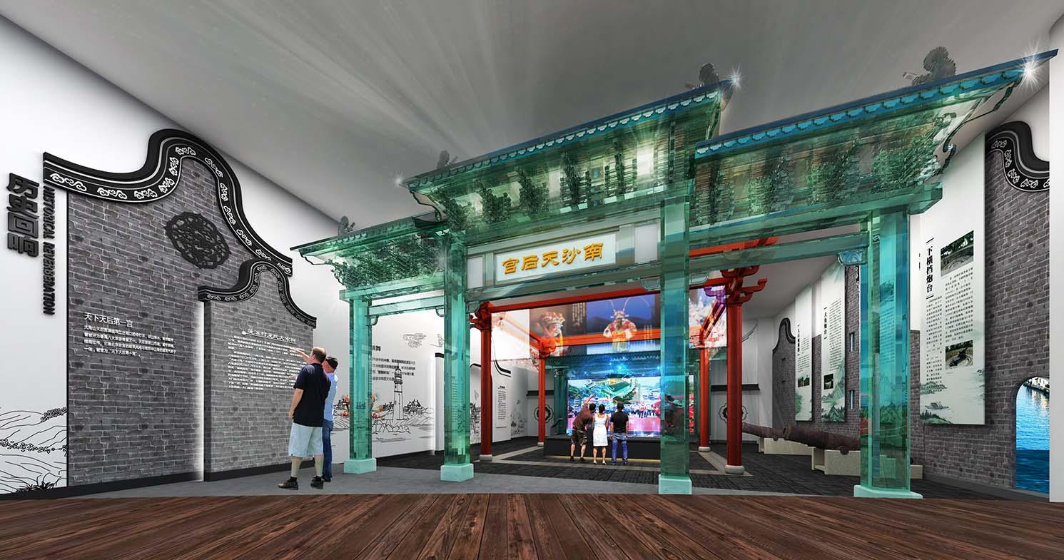 如今的智慧展廳頂層設(shè)計(jì)。